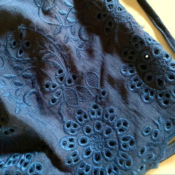 Royal Blue Romper Shorts - Picture 4 of 4